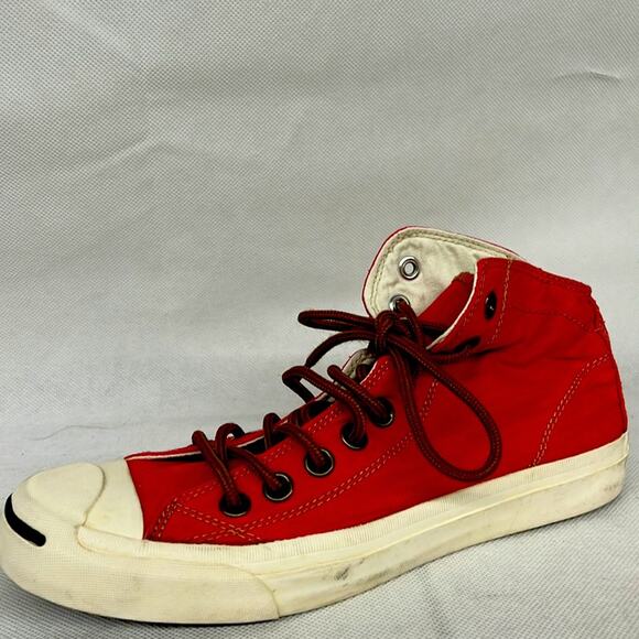 Rare hard to find Converse Jack purcell xinfeisu X.F.S Red hi top sneaker brown - Picture 2 of 10